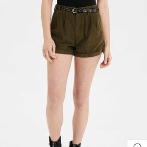 High rise mom shorts